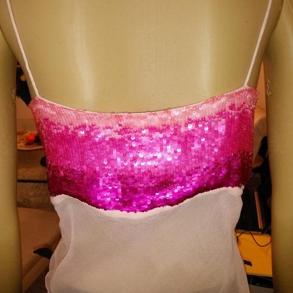 Tracy Reese sequin chiffon camisole, size 4 - Picture 2 of 3